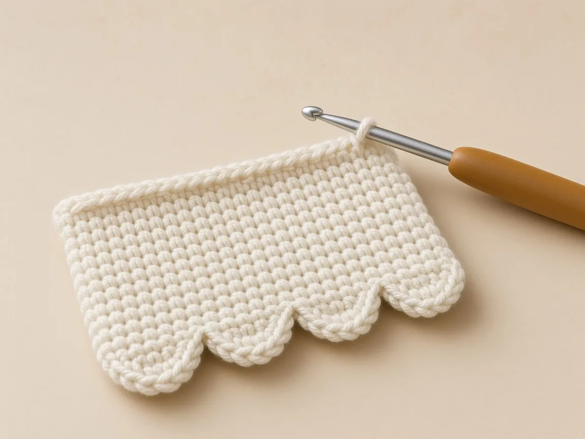 Seam up the first side and stop at the pocket opening.