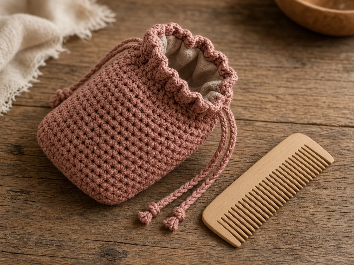 How to Crochet a Makeup Pouch