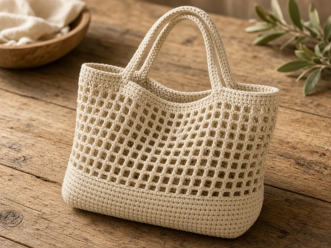 How to Crochet a Market Bag