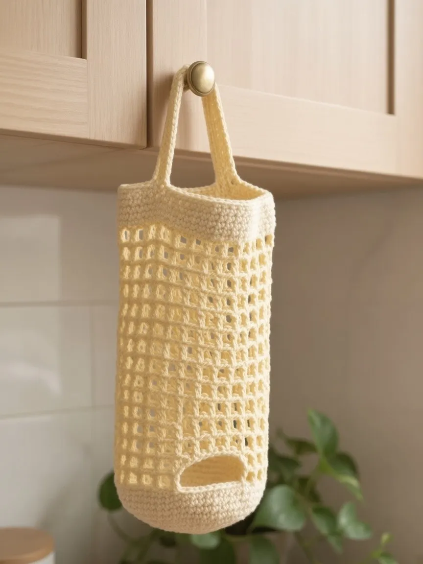 Dual pale yellow straps on the same mesh holder